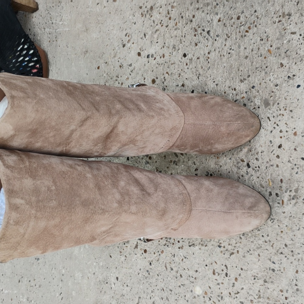 Tahari Foster Suede Boots - Picture 2 of 7